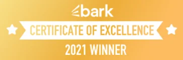 Bark Certificate of Excellence 2021 winner